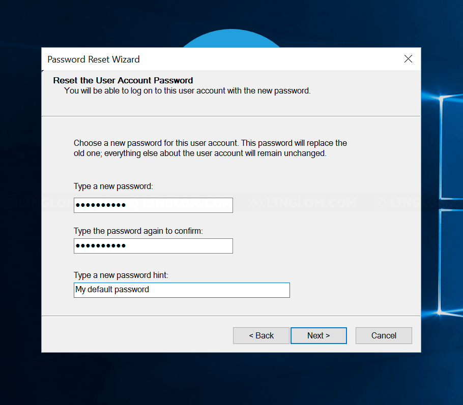 Reset Windows Password