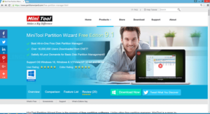 Install MiniTool Partition Wizard