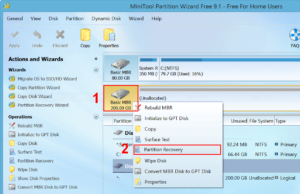 Recover deleted partition