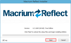 Install Macrium Reflect