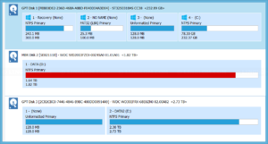 Select target disk