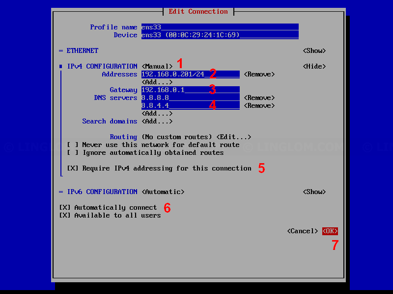 centos 7 static ip setup centos 7 static ip setup