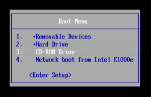 Boot Menu