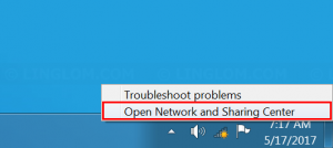 Open Network and Sharing Center